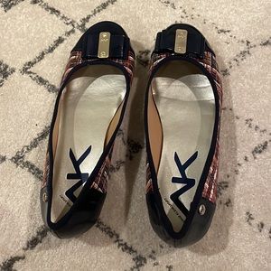 Plaid Anne Klein Sport flats